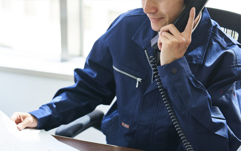 内容確認・ご案内のイメージ